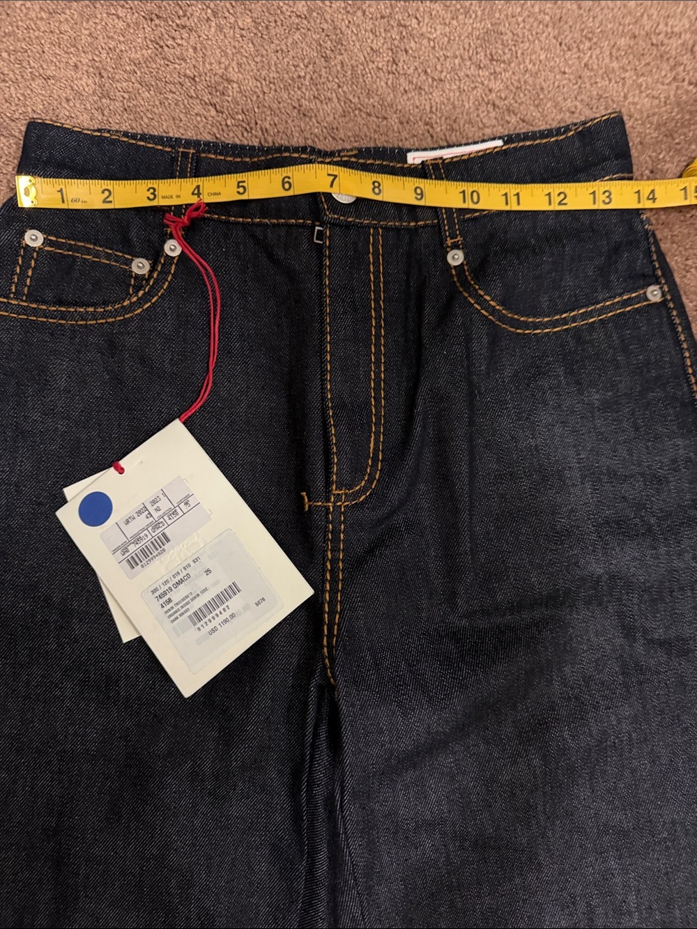 Alexander McQUEEN brand new woman jeans size 25 - Picture 7 of 13